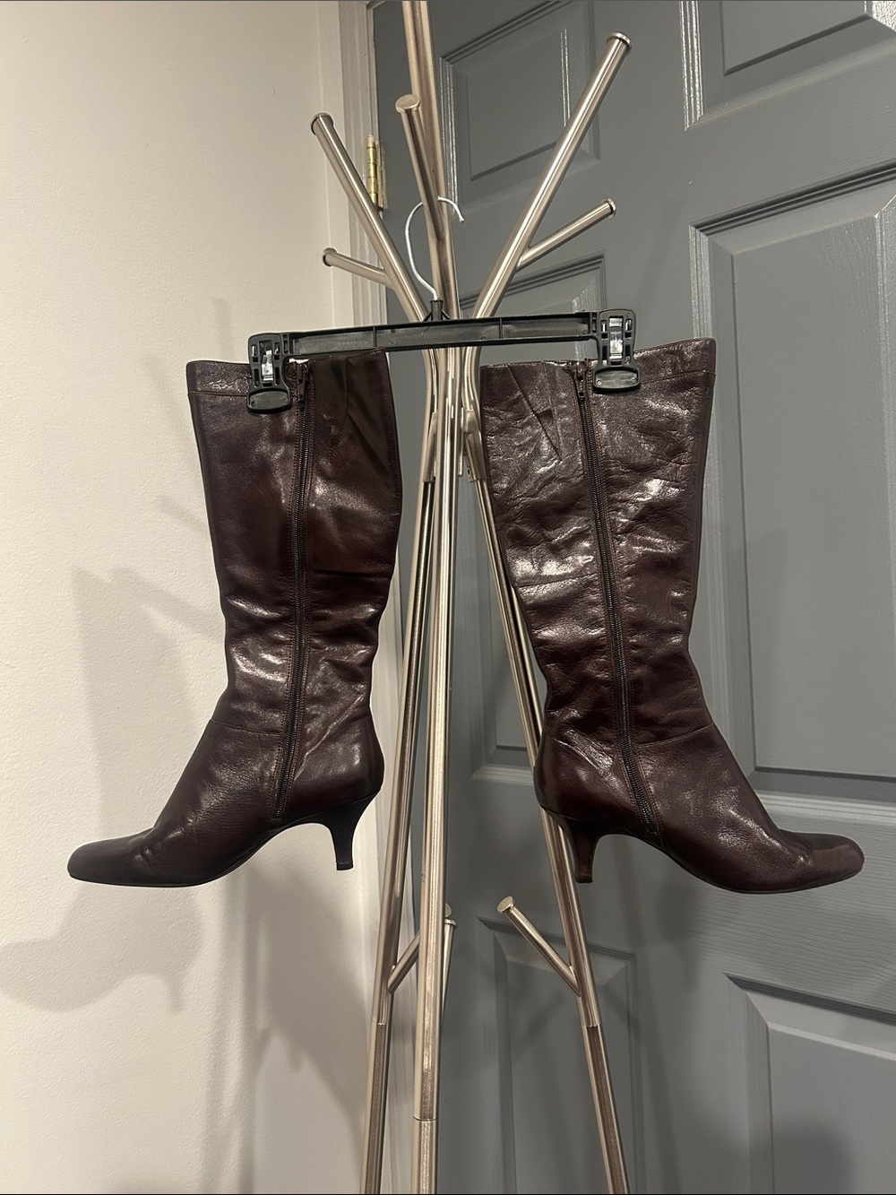 Bandolino brown Mid-Calf Heeled Boots